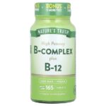 B-Complex Plus, витамин B-12, высокая эффективность, 165 таблеток — Nature's Truth