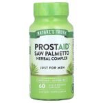 ProstAid™, растительный комплекс с сереноей, 60 капсул с быстрым высвобождением — Nature's Truth