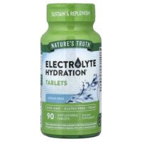 Electrolyte Hydration, без добавок, 90 таблеток — Nature's Truth