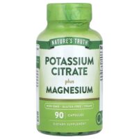 цитрат калия с магнием, 90 капсул — Nature's Truth