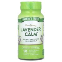 Lavender Calm™, 50 капсул быстрого высвобождения (80 мг в каждой капсуле) — Nature's Truth