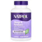 сон и восстановление, без мелатонина, 60 капсул — Natrol