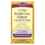 Cleanse & Flush, потеря веса за 15 дней, 60 таблеток — Nature's Secret