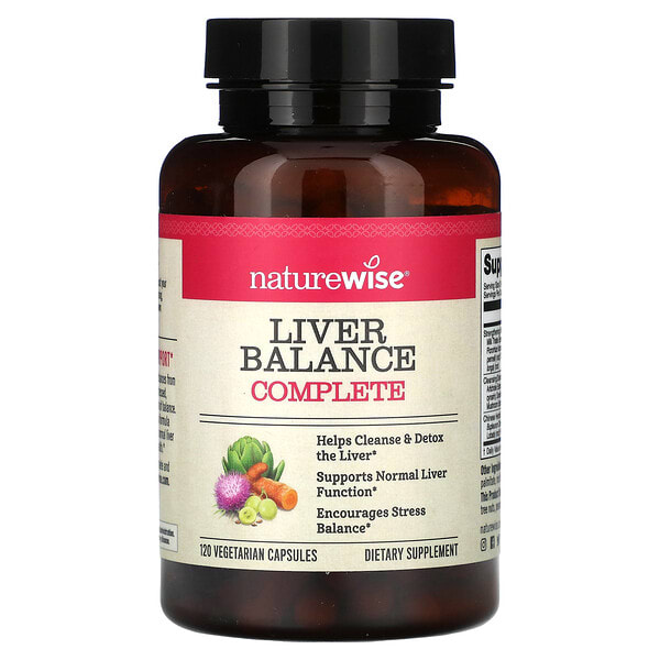 ntw00681_v_8.jpg Liver Balance Complete, 120 вегетарианских капсул — NatureWise