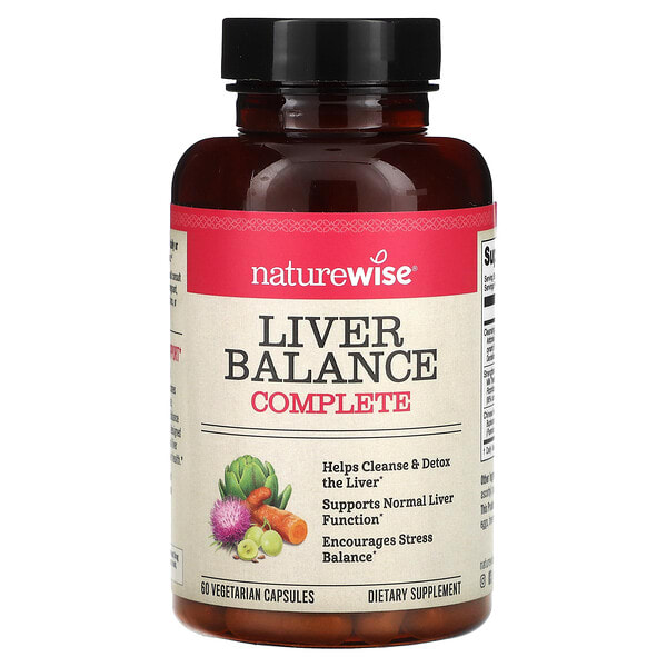 ntw00740_v_8.jpg Liver Balance Complete, 60 вегетарианских капсул — NatureWise
