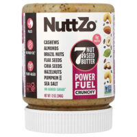 Paleo Power Fuel, хрустящее масло из 7 орехов и семян, 340 г (12 унций) — Nuttzo