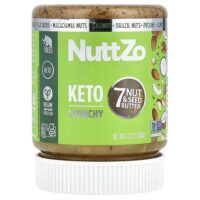 Keto, масло из 7 орехов и семян, хрустящее, 340 г (12 унций) — Nuttzo