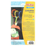 On The Go, Linkables, для детей от 3 месяцев, 18 пакетиков — Nuby — изображение 2
