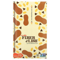 Fiber d'Lish, арахисовая крошка с шоколадом, 16 батончиков по 45 г (1,6 унции) — NuGo Nutrition