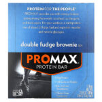 ProMax Protein Bar, протеиновый батончик, брауни с двойной помадкой, 12 батончиков по 75 г (2,64 унции) — NuGo Nutrition