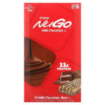 Original Bar, молочный шоколад, 15 батончиков, 50 г (1,76 унции) — NuGo Nutrition