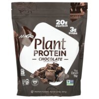 Plant Protein, Chocolate, 2 lbs (907 g) — NuGo Nutrition