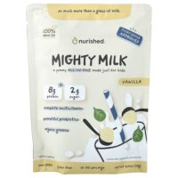 Mighty Milk, для детей, со вкусом ванили, 259 г (9,14 унции) — Nurished