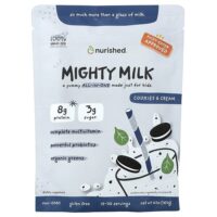 Mighty Milk, печенье и сливки, для детей, 303 г (10,7 унции) — Nurished