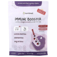 Immune Booster, фруктовый пунш, со вкусом лимонада, 30 упаковок, 57 г (2,01 унции) — Nurished