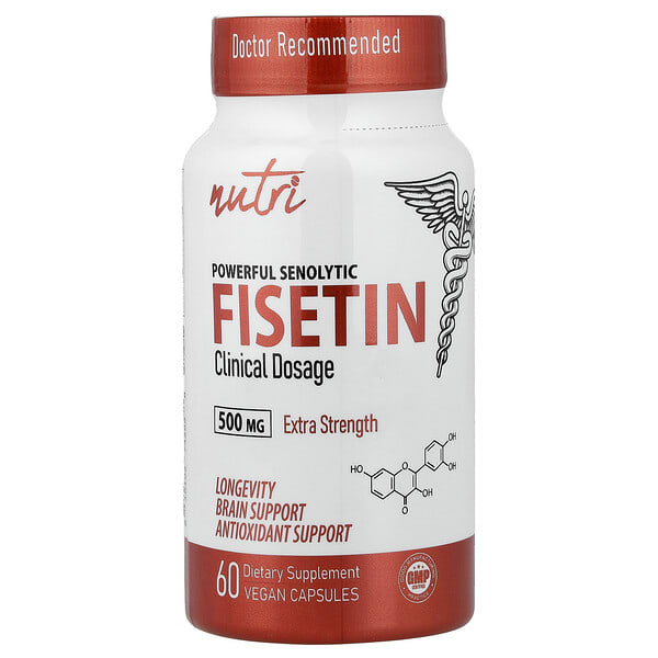 nui74269_v_8.jpg Powerful Senolytic Fisetin, 500 mg, 60 Vegan Capsules — Nutri