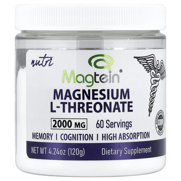 nui74299_v_9.jpg Magtein® Magnesium L-Threonate , 4.24 oz (120 g) — Nutri