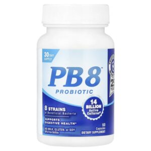 PB 8™, пробиотик, 14 миллиардов, 60 капсул — Nutrition Now