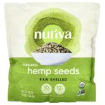 Семена органической конопли, необработанные, 1,36 кг (3 фунта) — Nutiva