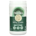 Порошок из органического конопляного протеина, Fiber Plus, 454 г (1 фунт) — Nutiva