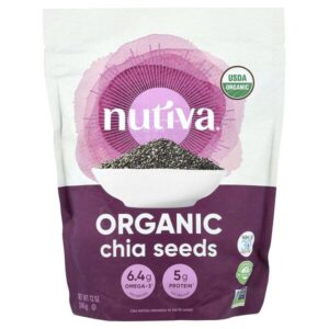 органические семена чиа, 340 г (12 унций) — Nutiva