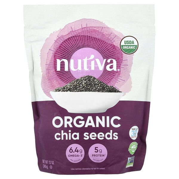 nut10311_v_30.jpg органические семена чиа, 340 г (12 унций) — Nutiva