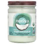 органическое кокосовое масло первого отжима, 414 мл (14 жидк. унций) — Nutiva