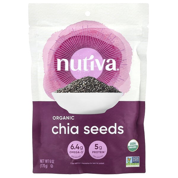 nut10372_v_15.jpg органические семена чиа, 170 г (6 унций) — Nutiva