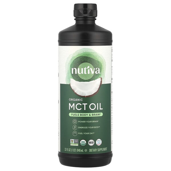 nut10890_v_52.jpg органическое масло MCT, 946 мл (32 жидк. унции) — Nutiva