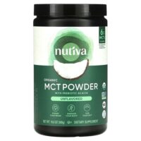 органический порошок MCT, без добавок, 300 г (10,6 унции) — Nutiva