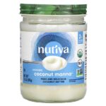 Coconut Manna, органическая чистая и вкусная кокосовая паста, 425 г (15 унций) — Nutiva