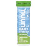 Daily Hydration, витамины, мандарин и лайм, 12 шипучих таблеток — Nuun