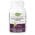 Resveratrol Forte®, смесь премиального качества, 60 капсул — Nature's Way