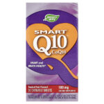 Smart Q10™, тропические фрукты, 100 мг, 30 жевательных таблеток — Nature's Way