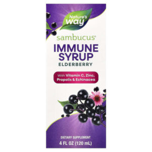 Sambucus®, сироп для иммунитета, бузина, 120 мл (4 жидк. унции) — Nature's Way