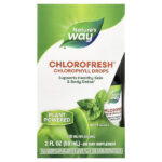 Chlorofresh®, капли с хлорофиллом, мята, 59 мл (2 жидк. унции) — Nature's Way