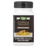 Curica®, куркума, 60 веганских капсул (300 мг в 1 капсуле) — Nature's Way