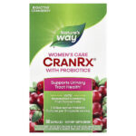 CranRx®, средство для ухода за женщинами с пробиотиками, 60 капсул — Nature's Way