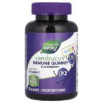 Sambucus, стандартизированный экстракт бузины для детей, 60 жевательных конфет — Nature's Way
