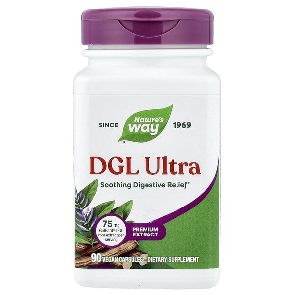 nwy12915_v_67.jpg DGL Ultra, 90 веганских капсул — Nature's Way