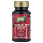 Устойчивый фокус, 60 капсул — Nature's Way