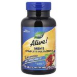 Alive!®, мультивитаминный комплекс для мужчин, 130 таблеток — Nature's Way