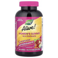 Alive!®, жевательные мультивитамины для женщин, с ягодным вкусом, 150 жевательных таблеток — Nature's Way