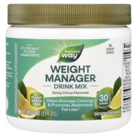 Смесь для напитков Weight Manager, пикантные цитрусовые, 174,3 г (6 унций) — Nature's Way