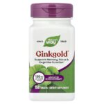 Ginkgold®, 150 таблеток (60 мг в одной таблетке) — Nature's Way