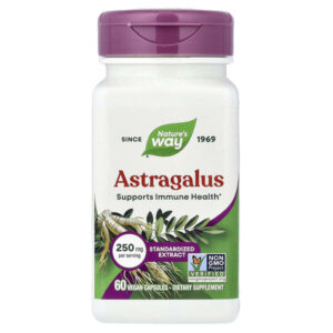 Астрагал, 60 веганских капсул — Nature's Way