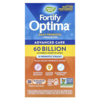 Fortify Optima, пробиотики и пребиотики для ежедневного приема, 60 млрд КОЕ, 30 капсул с отсроченным высвобождением — Nature's Way