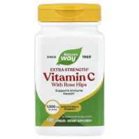 витамин C с шиповником, 100 капсул — Nature's Way