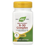 комплекс витаминов B-50, 100 капсул — Nature's Way