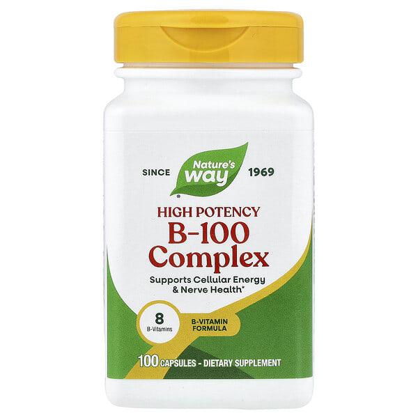 nwy40521_v_107.jpg B-100 Complex, 100 капсул — Nature's Way